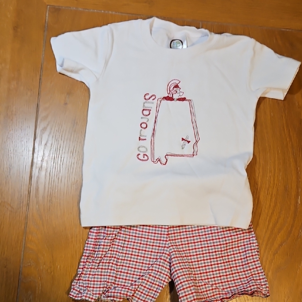 Trojans Kids short Set